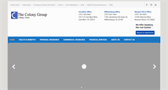 Desktop Screenshot of colonycares.com
